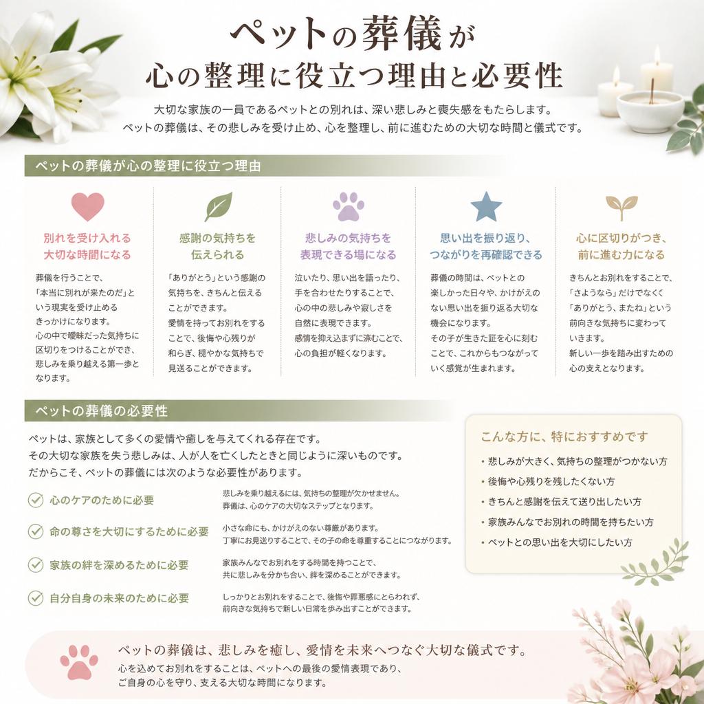 2. ペット葬儀の重要性